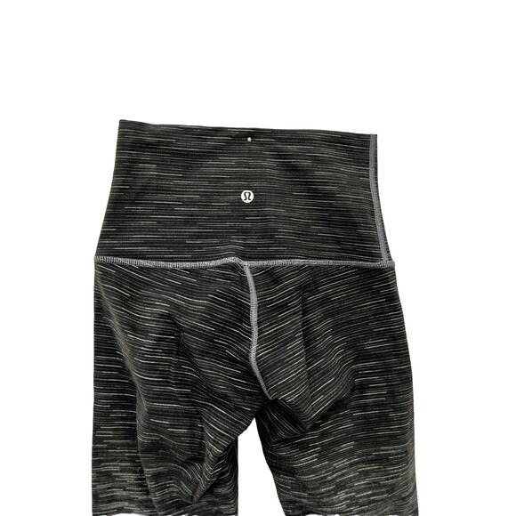 Lululemon Athletica Women's leggings Size 4 Color black and gray - Picture 2 of 8